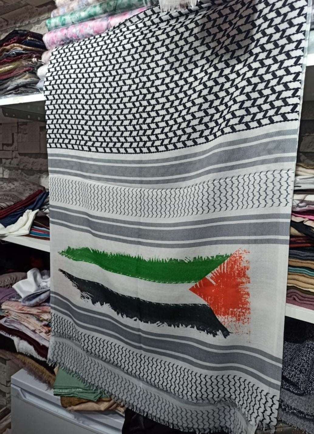 Keffiyeh Rectangle Scarf