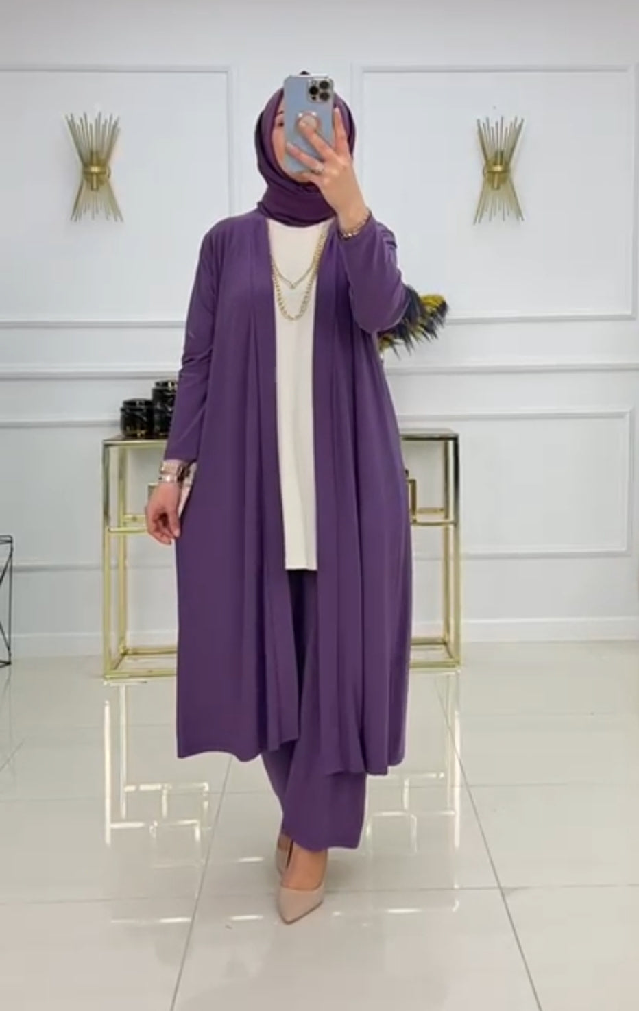 Jersey Tunic Set 3 Pieces