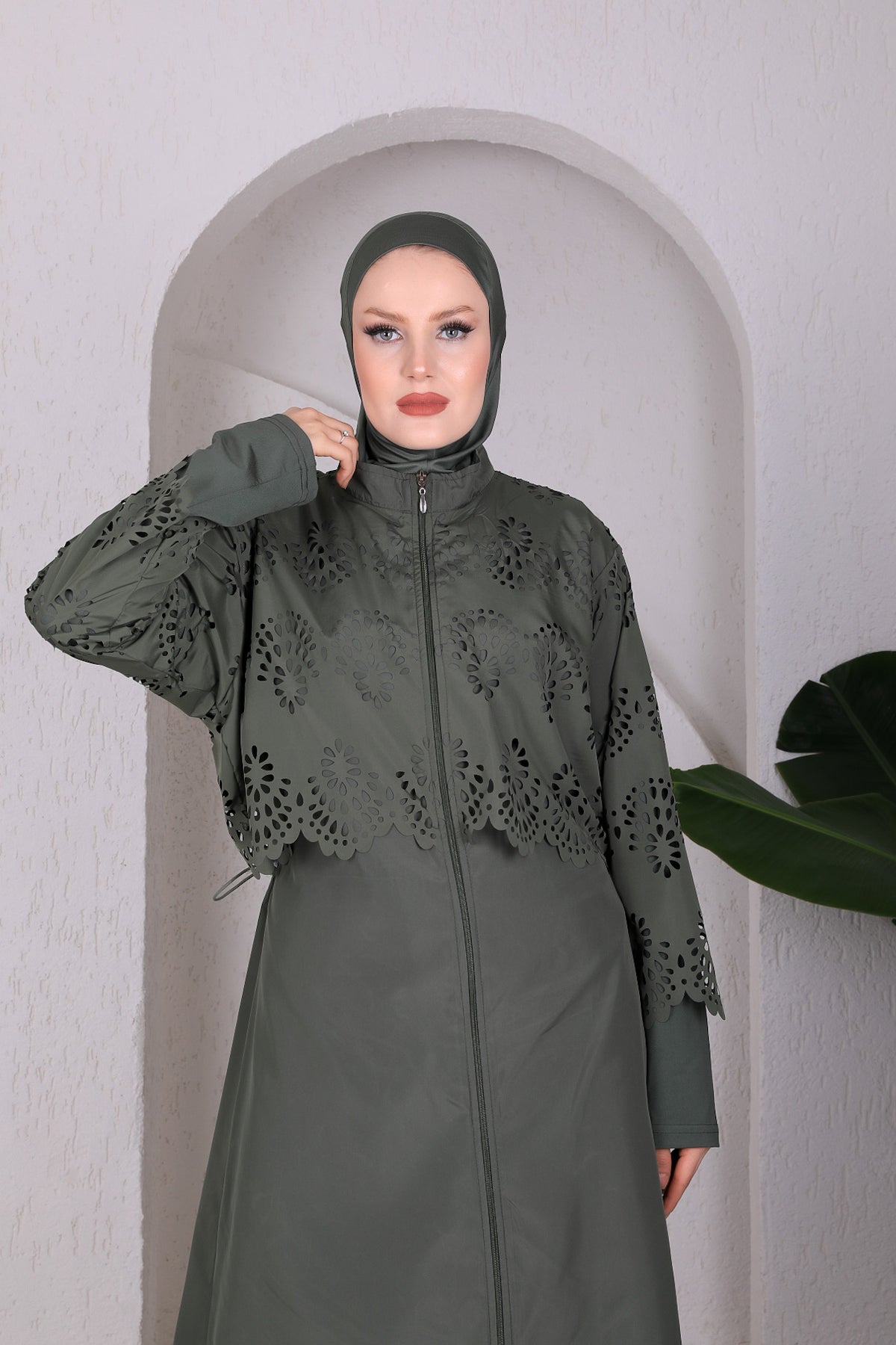 Full Cover Long Swimsuit  Burkini